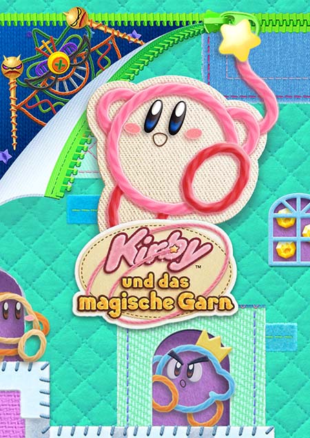 Keyart - Kirby und das magische Garn
