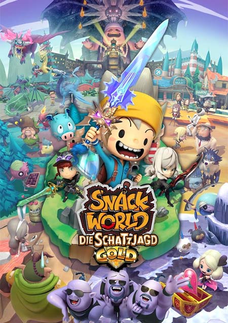 Keyart - Snackworld: Die Schatzjagd - Gold