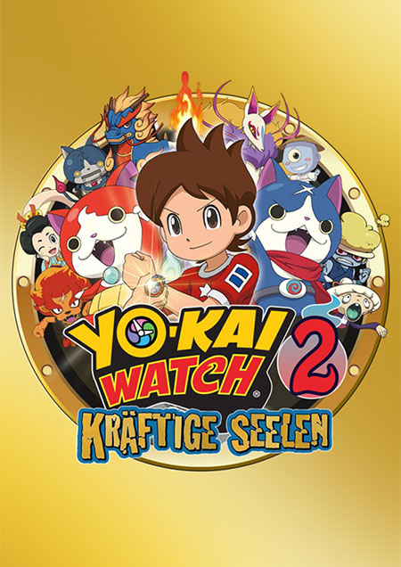 Keyart - Yo-kai Watch 2: Kräftige Seelen