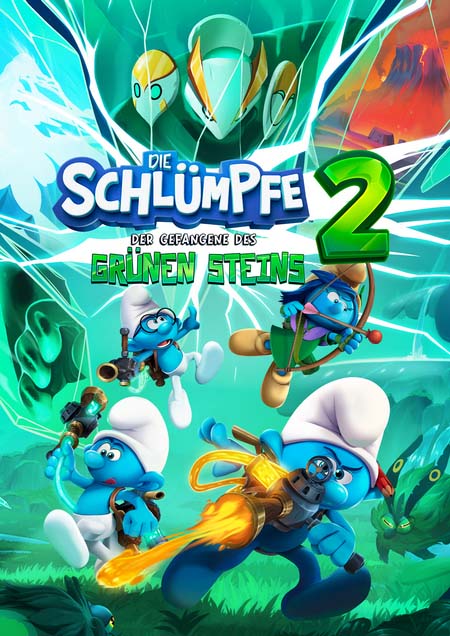 Keyart - Die Schlümpfe 2: Der Gefangene des grünen Steins