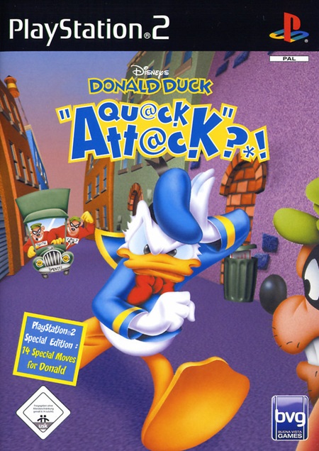 Cover-Artwork von Disneys Donald Duck: Quack Attack