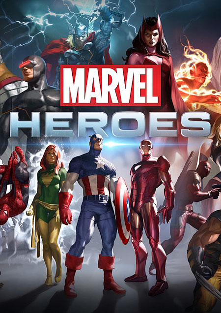 Keyart - Marvel Heroes