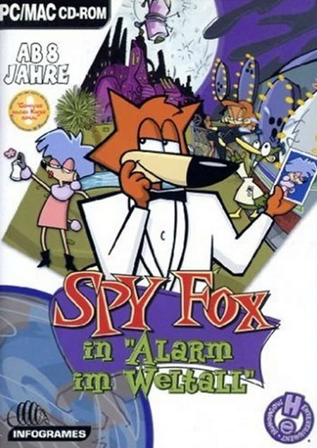 Keyart - Spy Fox in "Alarm im Weltall"