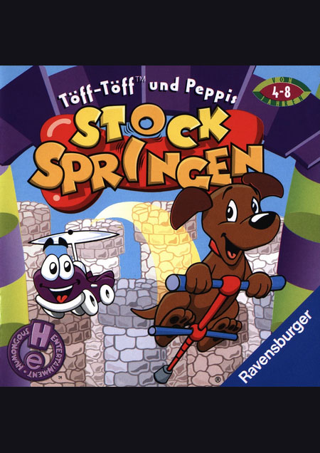 Keyart - Töff-Töff und Peppis Stockspringen