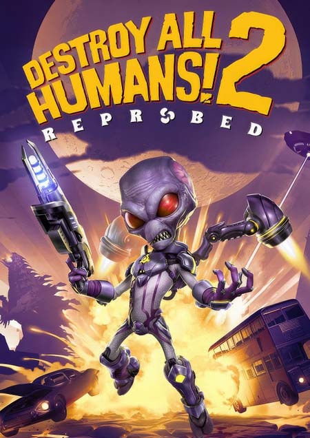 Keyart - Destroy All Humans! 2: Reprobed