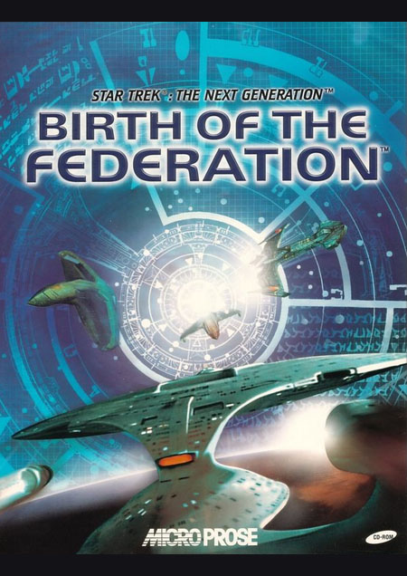 Cover-Artwork von Star Trek: The Next Generation - Birth of the Federation