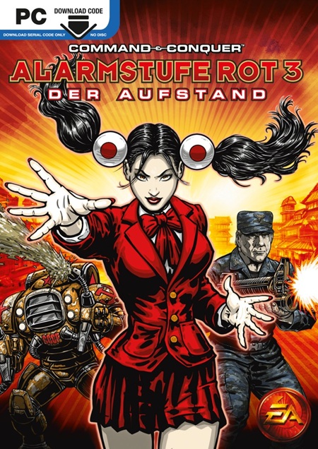 Cover-Artwork von Command & Conquer: Alarmstufe Rot 3 – Der Aufstand