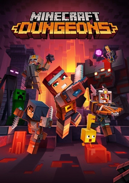 Cover-Artwork von Minecraft Dungeons