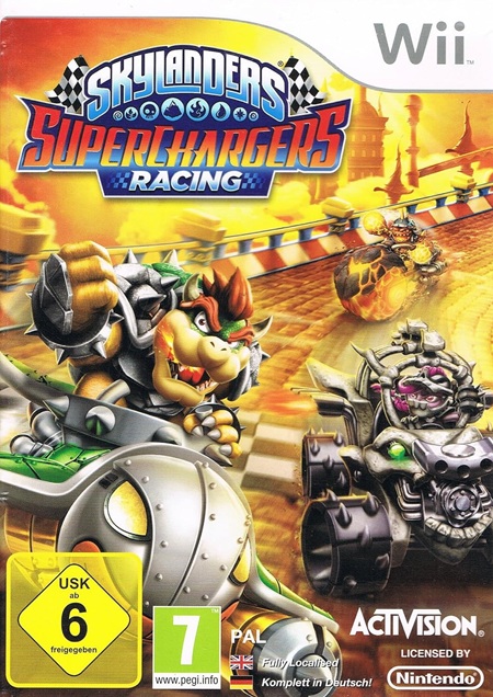 Cover-Artwork von Skylanders: Superchargers Racing