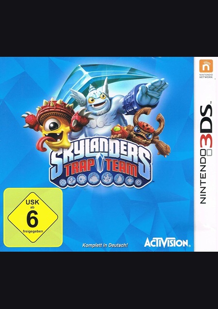 Cover-Artwork von Skylanders: Trap Team (3DS-Version)