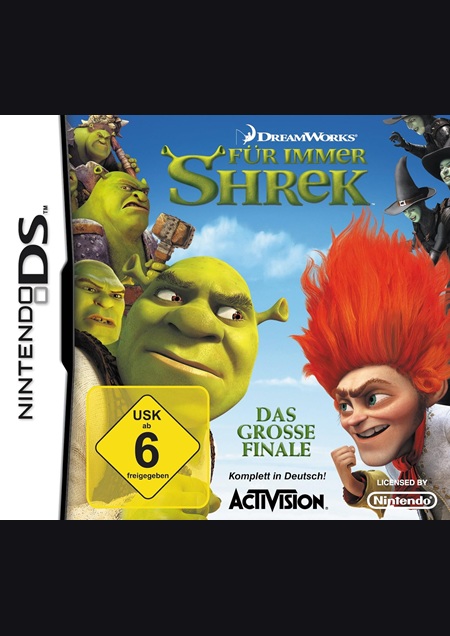 Cover-Artwork von Für immer Shrek: Das grosse Finale (DS-Version)