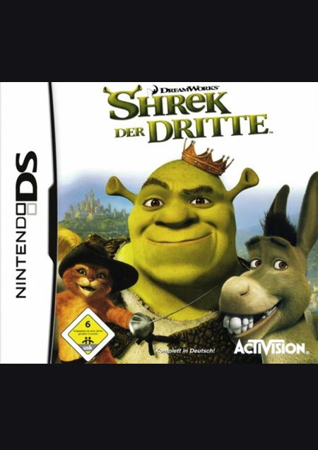 Cover-Artwork von Shrek der Dritte (DS-Version)