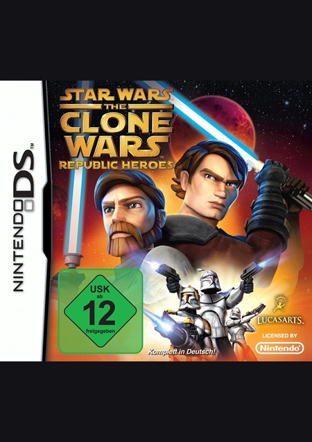 Cover-Artwork von Star Wars: The Clone Wars - Republic Heroes (DS-Version)