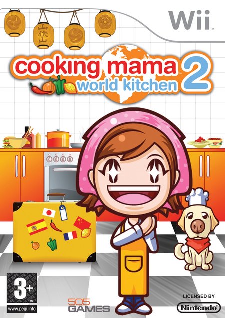 Cover-Artwork von Cooking Mama 2: World Kitchen