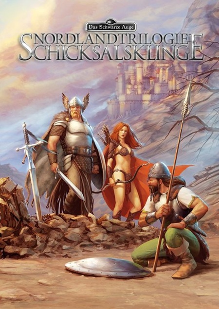 Cover-Artwork von Das Schwarze Auge: Nordlandtrilogie - Schicksalsklinge